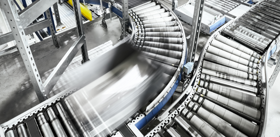chaîne de production industrielle