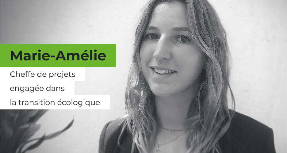 Portrait de Marie-Amélie une cheffe de projets engagée dans la transition écologique